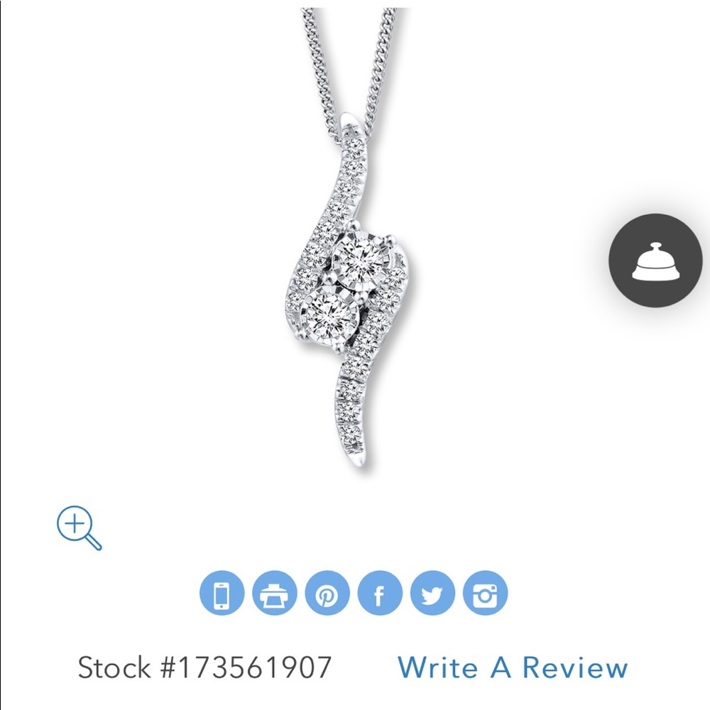 Kay’s ever us 1/4 carat diamond pendent